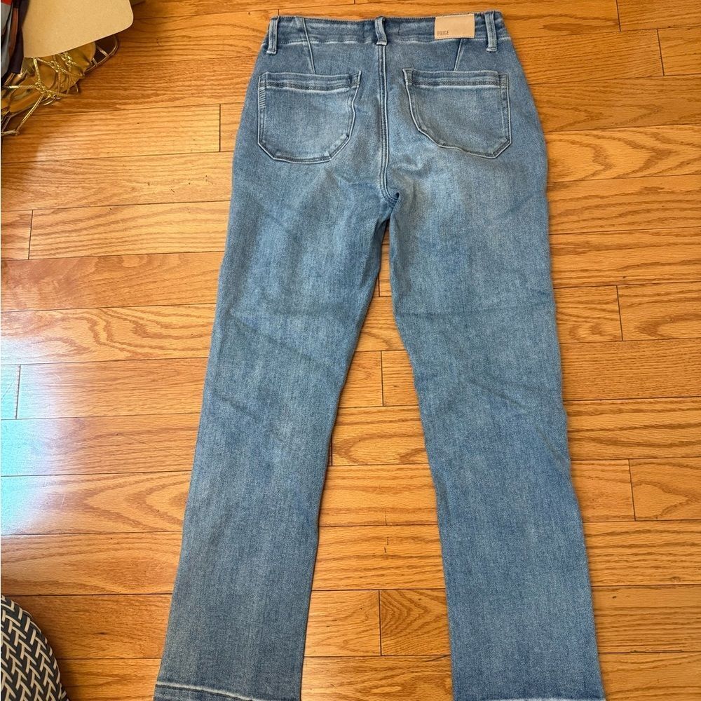 PAIGE Mayslie Straight Ankle Jeans Size 25 - Picture 4 of 4